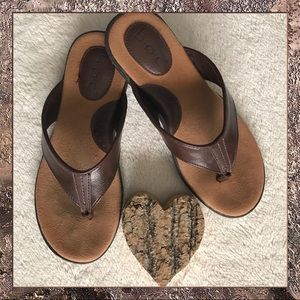 BOC by BORN Flip Flop Brown Flat Sandal